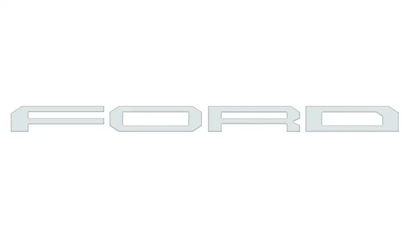 Raptor Tailgate Letter Overlays Fits 2021-2026 Ford F-150 Raptor 57