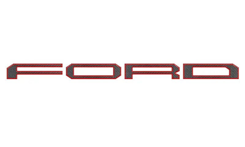 Raptor Tailgate Letter Overlays Fits 2021-2026 Ford F-150 Raptor 61