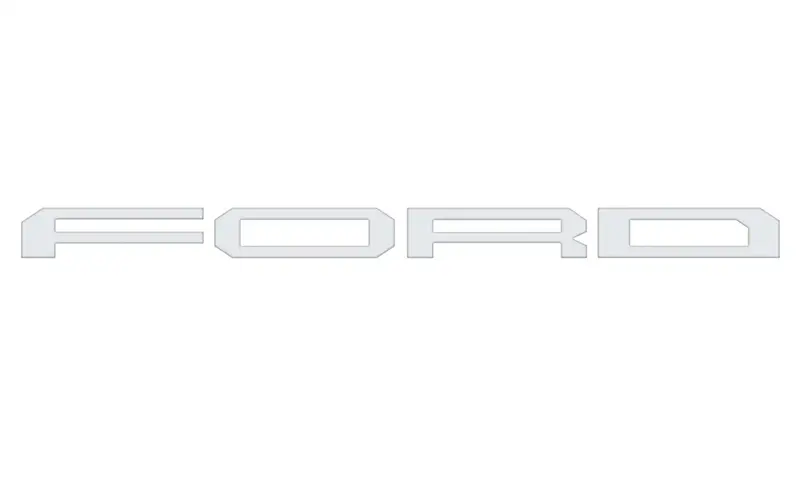 Raptor Tailgate Letter Overlays Fits 2021-2026 Ford F-150 Raptor 73