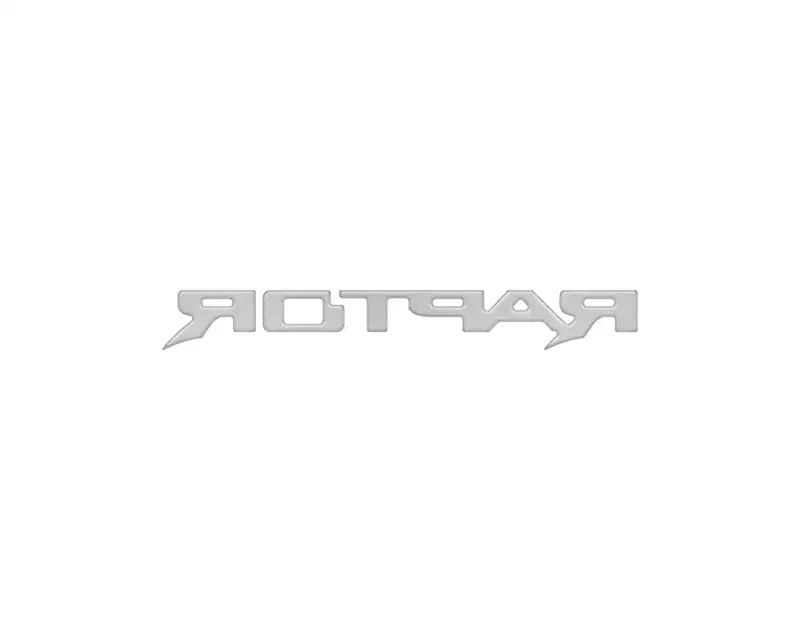 Raptor Third Brake Light Letter Inserts Fits 2022-2026 Ford Bronco Raptor 12
