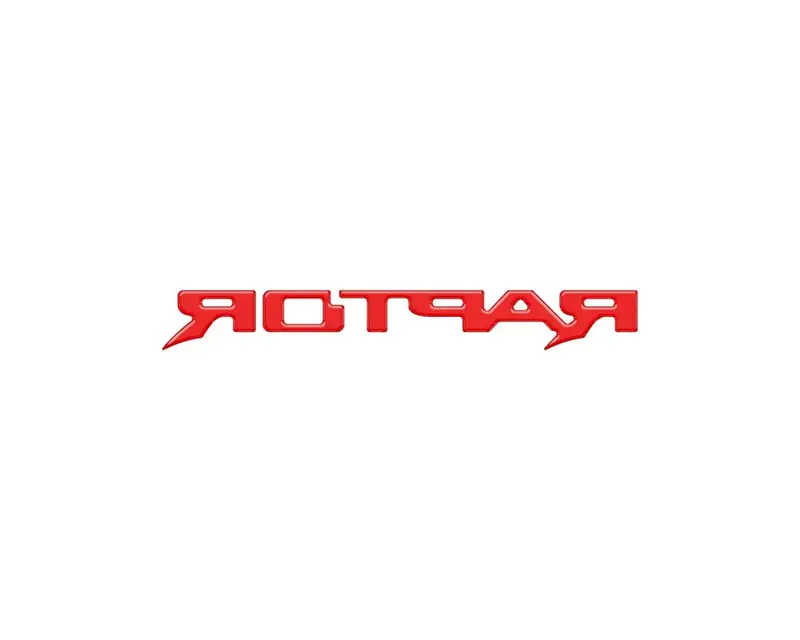 Raptor Third Brake Light Letter Inserts Fits 2022-2026 Ford Bronco Raptor 13