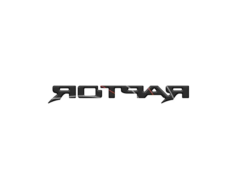 Raptor Third Brake Light Letter Inserts Fits 2022-2026 Ford Bronco Raptor 28