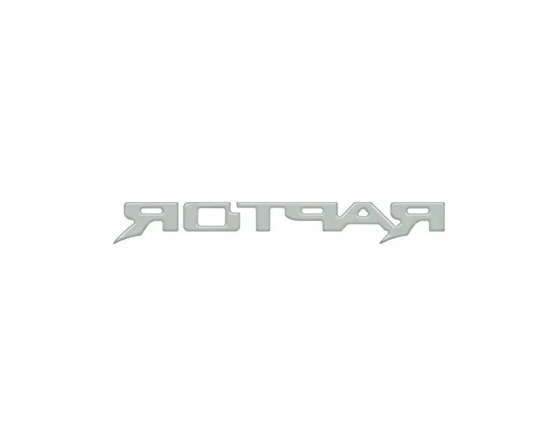 Raptor Third Brake Light Letter Inserts Fits 2022-2026 Ford Bronco Raptor 7