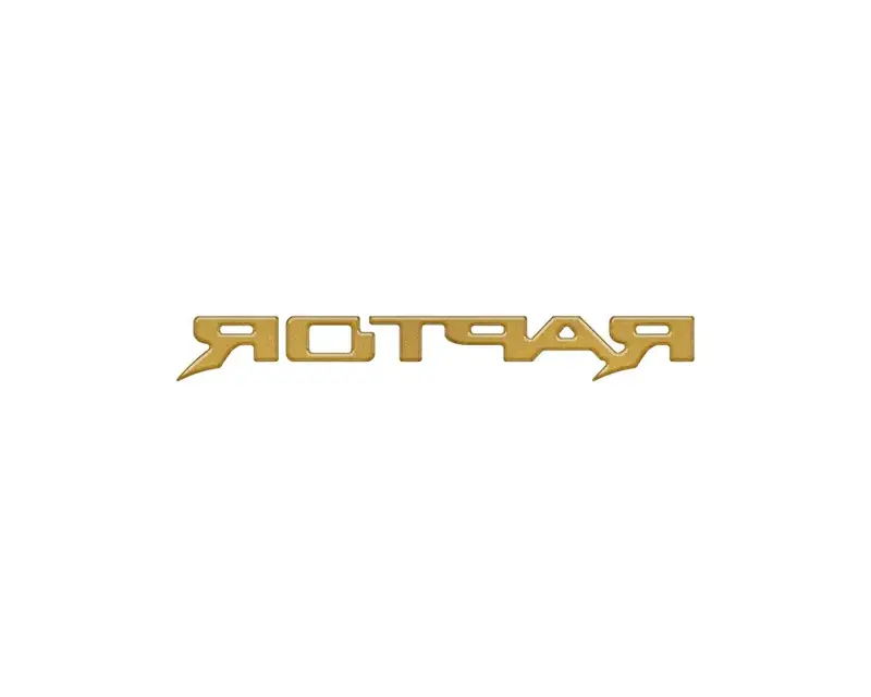 Raptor Third Brake Light Letter Inserts Fits 2022-2026 Ford Bronco Raptor 9