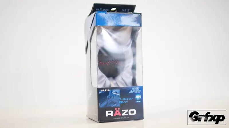 Razo Wr Spec Weighted Leather Shift Knob 1