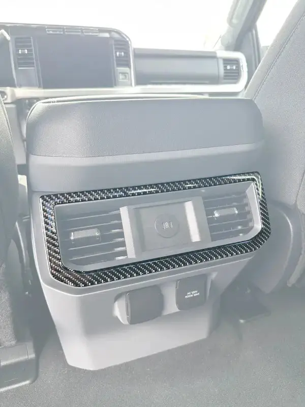 Rear A.C. Vents Accent Trim Fits 2023-2026 Ford Super Duty 1