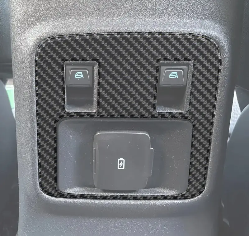 Rear Center Console Accent Overlays Fits 2021-2026 Ford Bronco 1