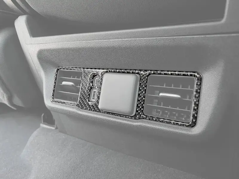 Rear Center Console Accent Trim Fits 2022-2026 Chevrolet Silverado 1