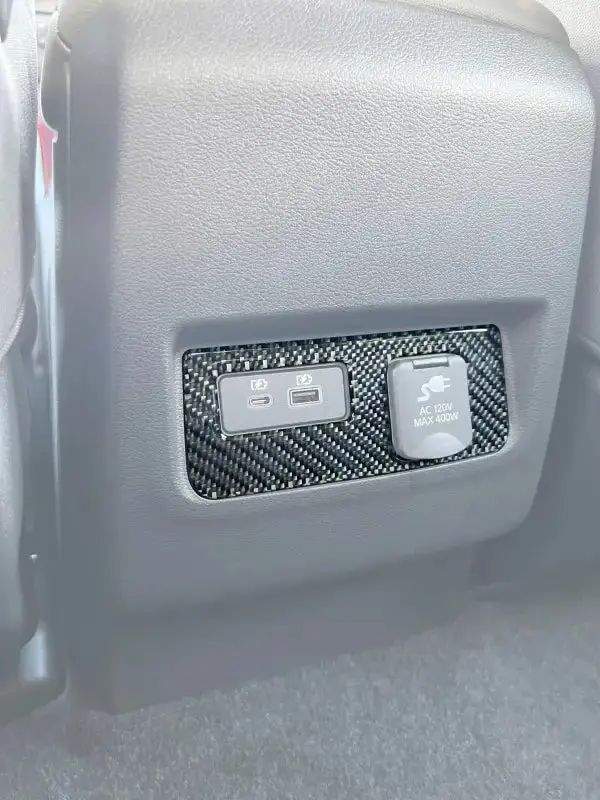 Rear Center Console Accent Trim Fits 2022-2026 Nissan Frontier 1