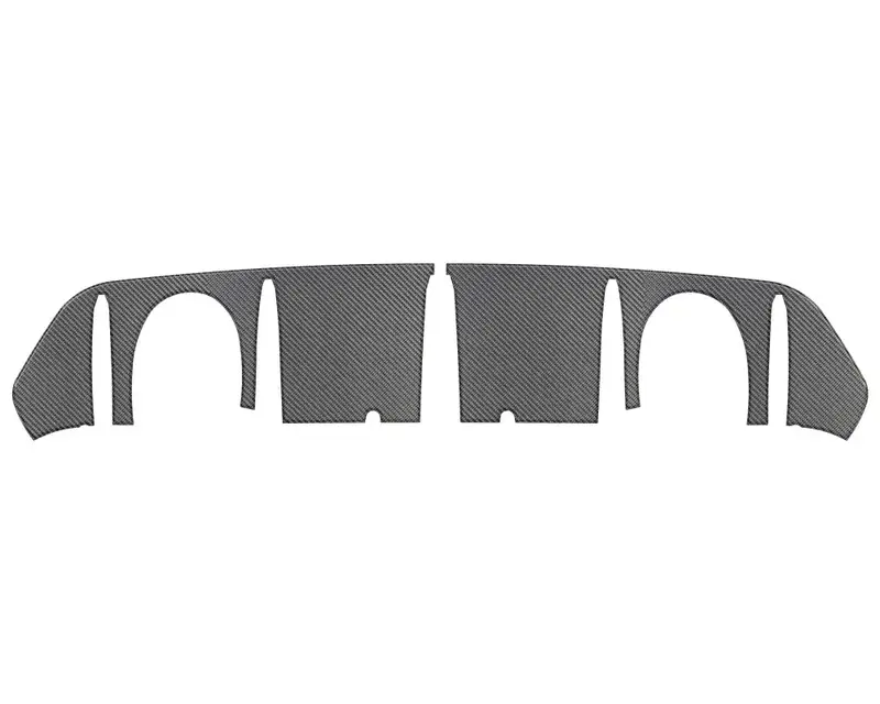 Rear Diffuser Accent Fits 2016-2018 Ford Focus Rs 1
