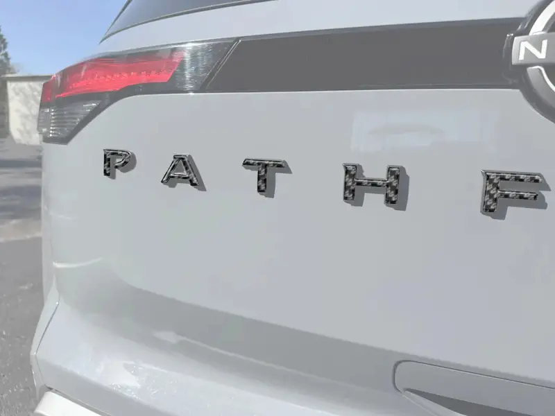 Rear Hatch Letter Overlays Fits 2022-2025 Nissan Pathfinder 1