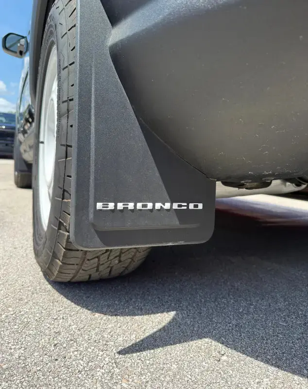 Rear Mudflap Letter Inserts Fits 2021-2026 Ford Bronco Sport 2