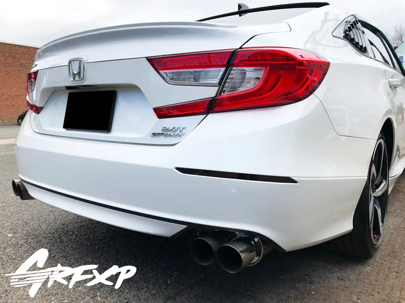 Rear Reflector Overlays For 10Thgen Honda Accord Sedan (2018+) 1