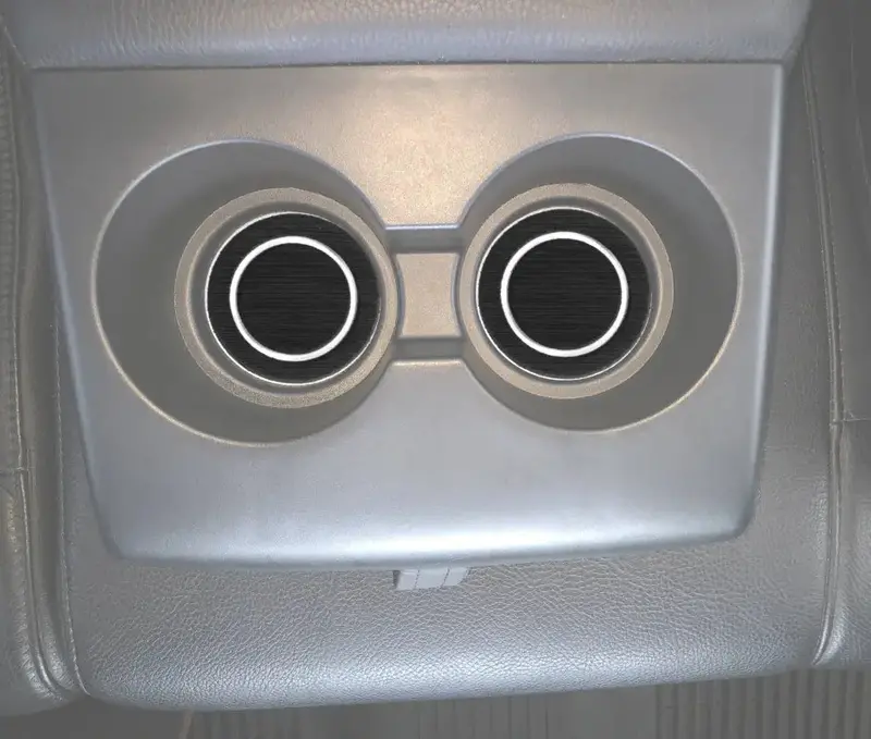 Rear Seat Cup Holder Inserts Fits 2007-2021 Toyota Tundra 1