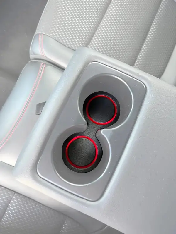 Rear Seat Cupholder Foam Cup Holder Inserts Fits 2020-2026 Ford Escape 1