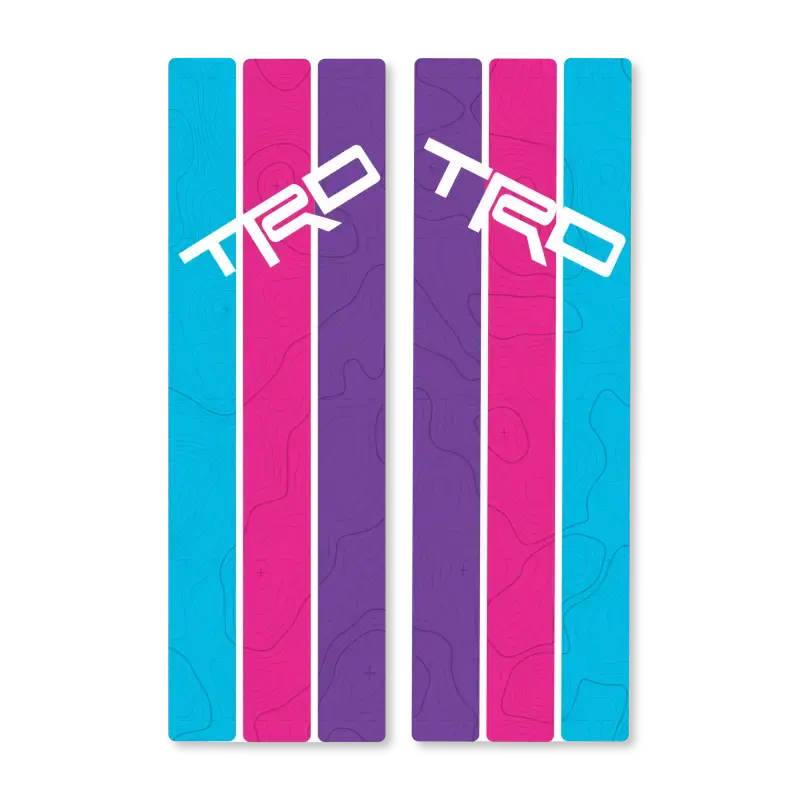 Rear Window Stripes - With Topo 12