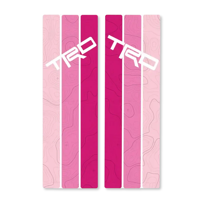 Rear Window Stripes - With Topo 14