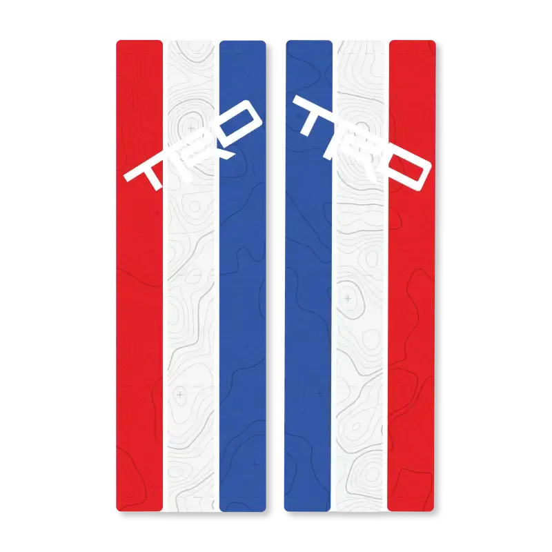 Rear Window Stripes - With Topo 5