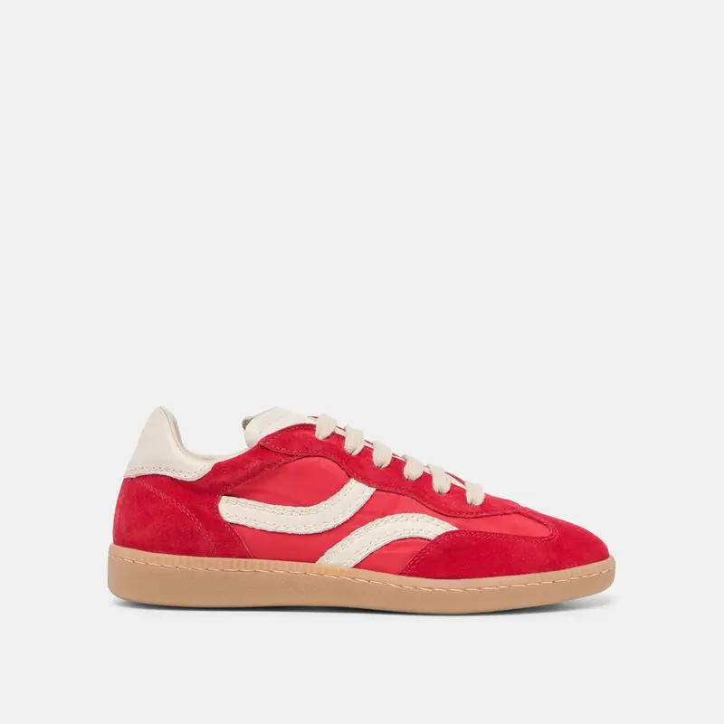 Rebel Sneakers Crimson Nylon 1