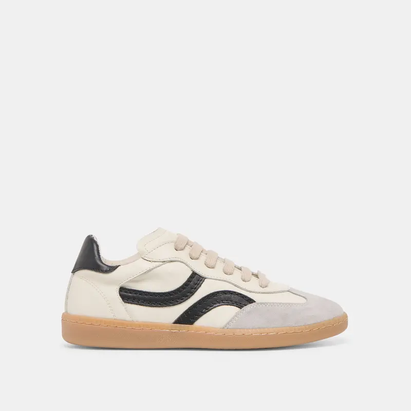 Rebel Sneakers White Black Leather 1
