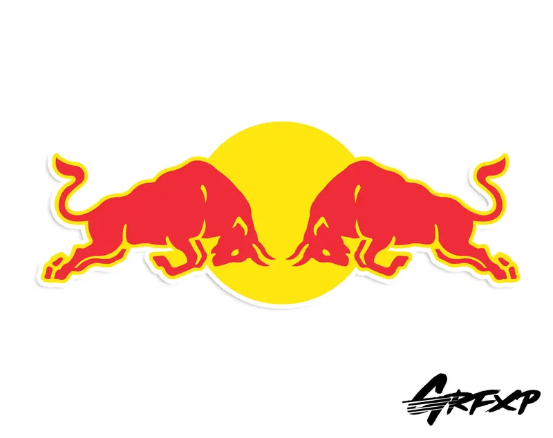 Redbull Printed Sticker 1