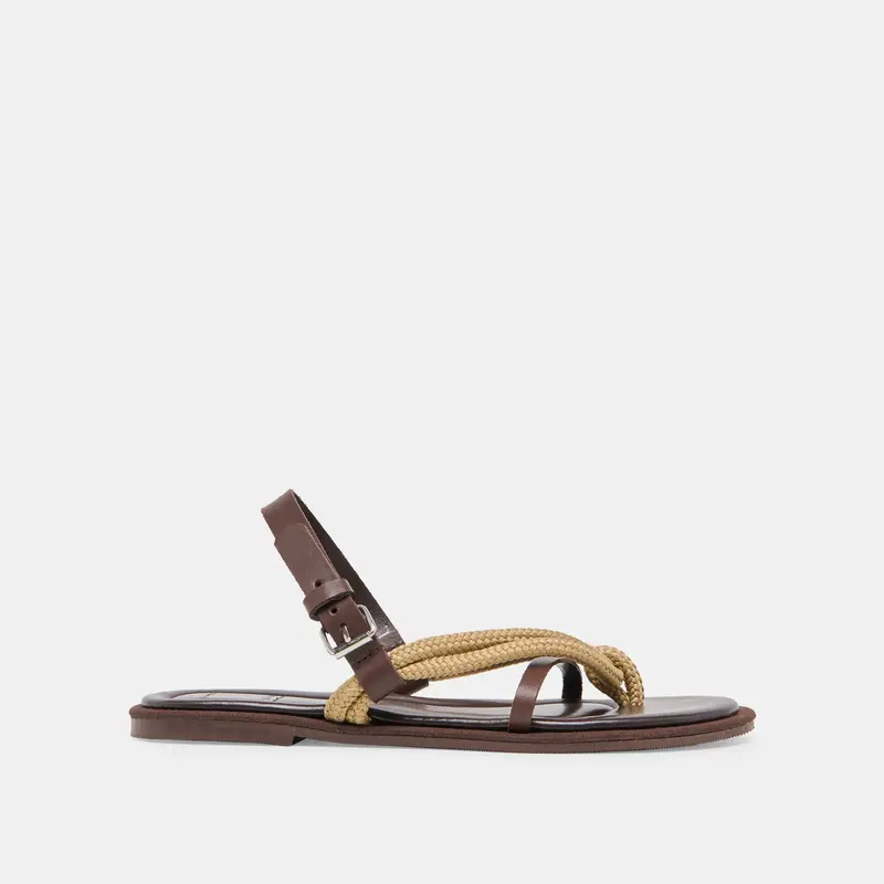 Reed Sandals Dk Brown Leather 1