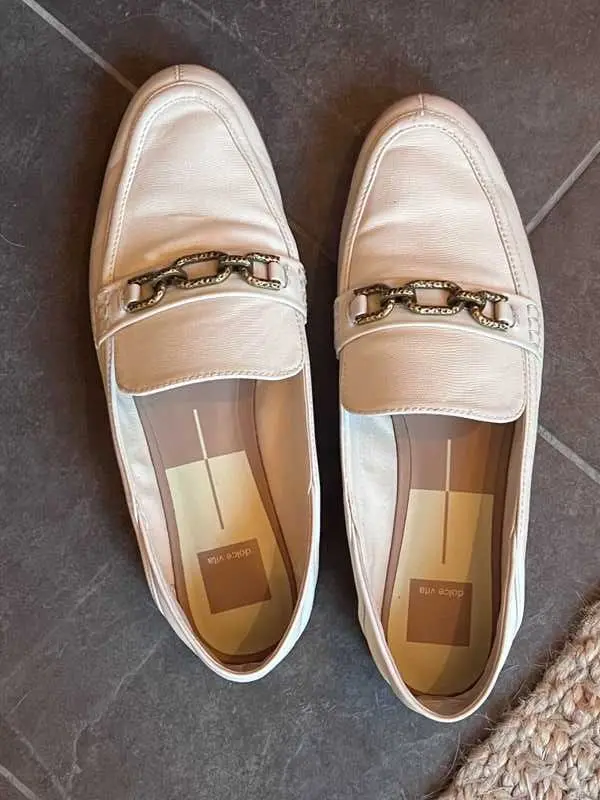 Reign Flats Ivory Leather - Re:Vita 1