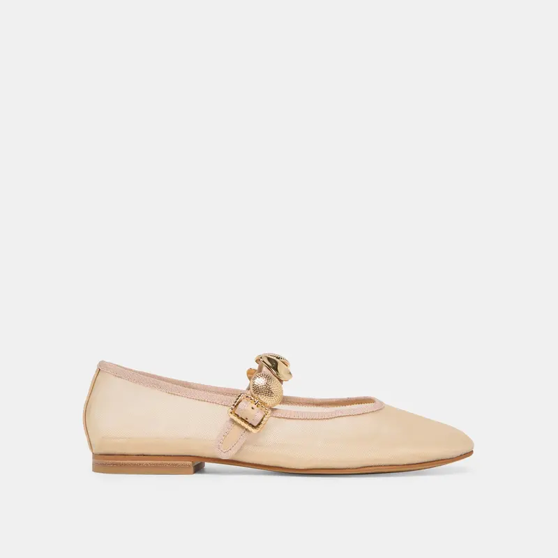 Relan Mesh Ballet Flats French Vanilla Mesh 1
