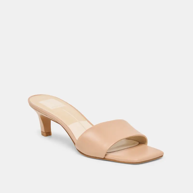 Rexa Heels Light Tan Leather 2