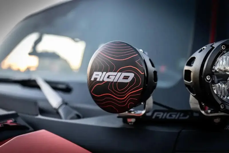 Rigid 360 Series 4" Light Cover Topo Overlays - Universal 2