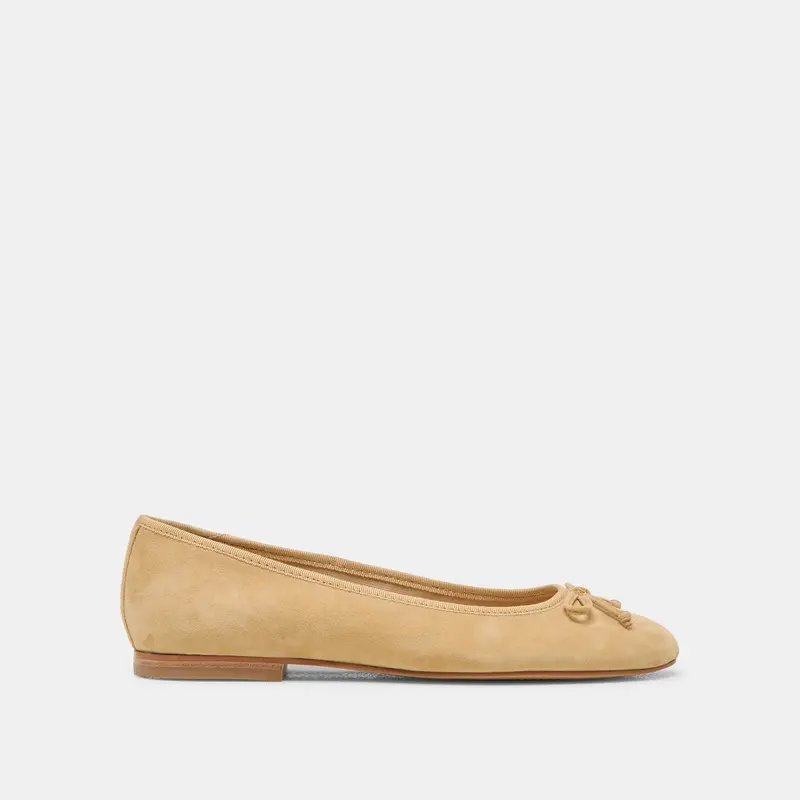 Ritla Ballet Flats Honey Suede - Re:Vita 1
