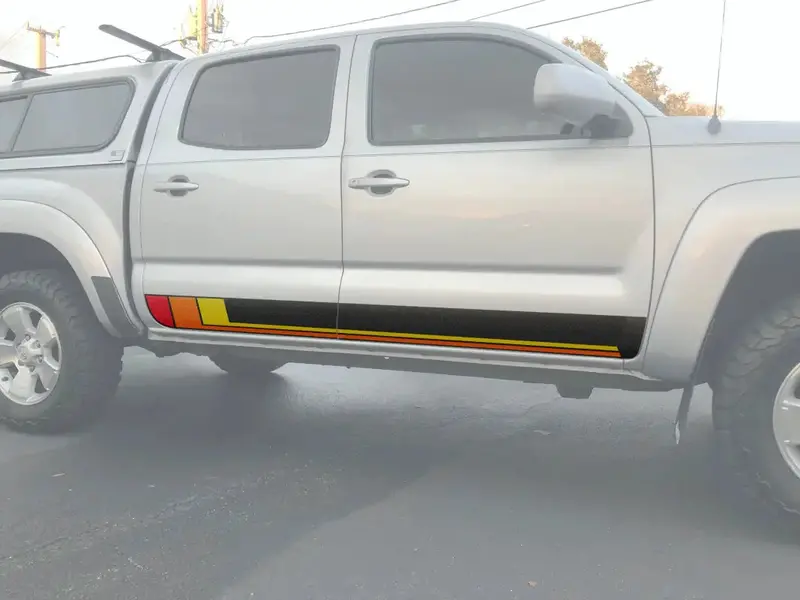 Rocker Panel Protection Overlays Fits 2005-2015 Toyota Tacoma 1