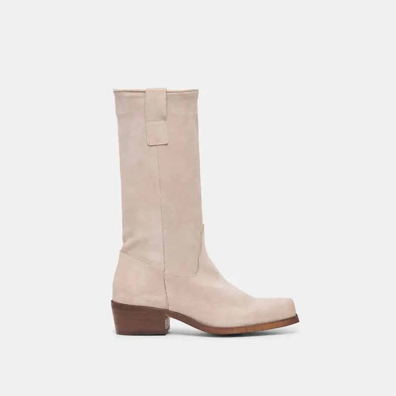 Romie Boots Lt Taupe Suede 1