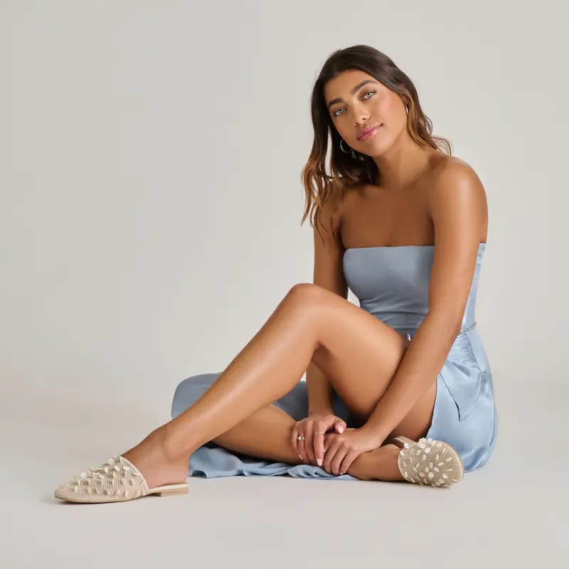 Rova Bead Flats Ivory Disc Mesh 2