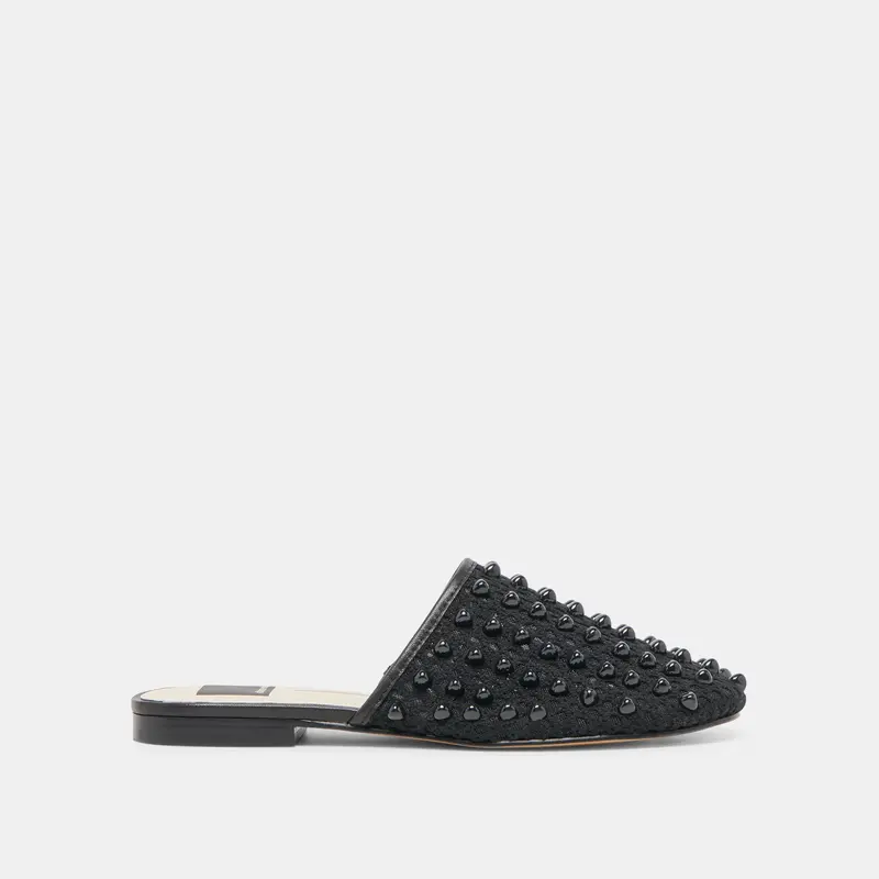 Rova Bead Flats Onyx Beaded Mesh 1