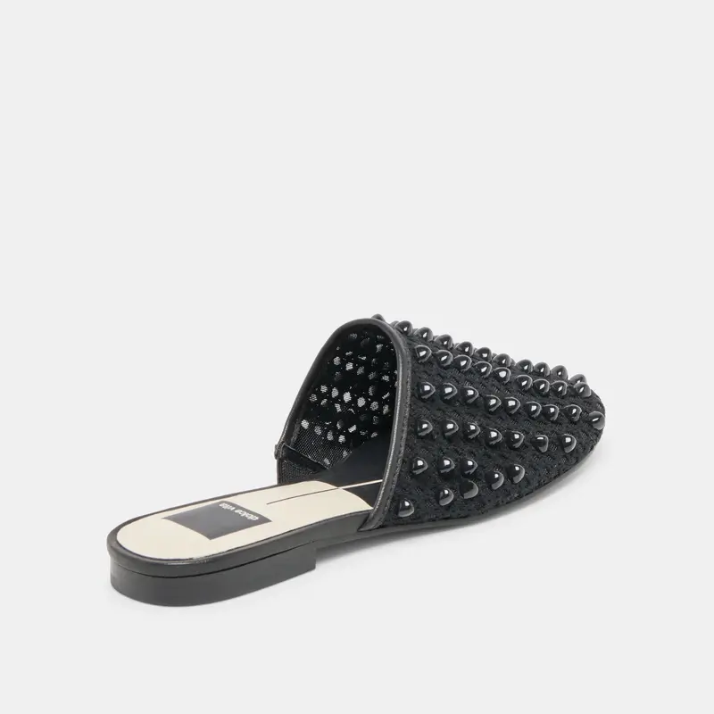 Rova Bead Flats Onyx Beaded Mesh 3