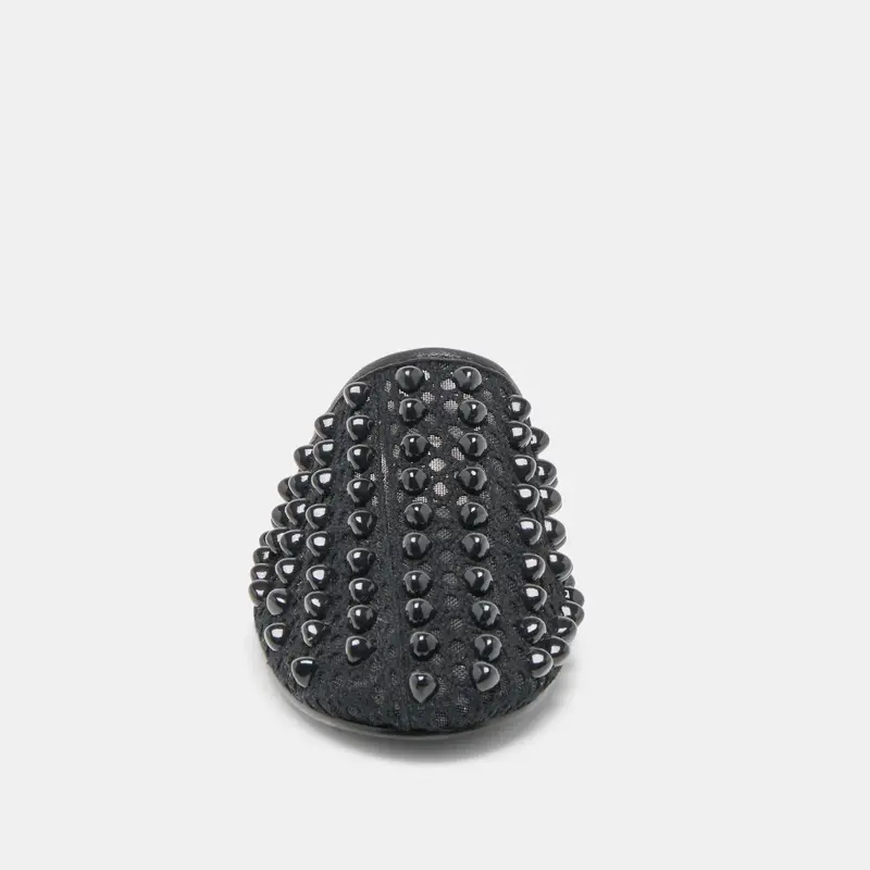 Rova Bead Flats Onyx Beaded Mesh 6