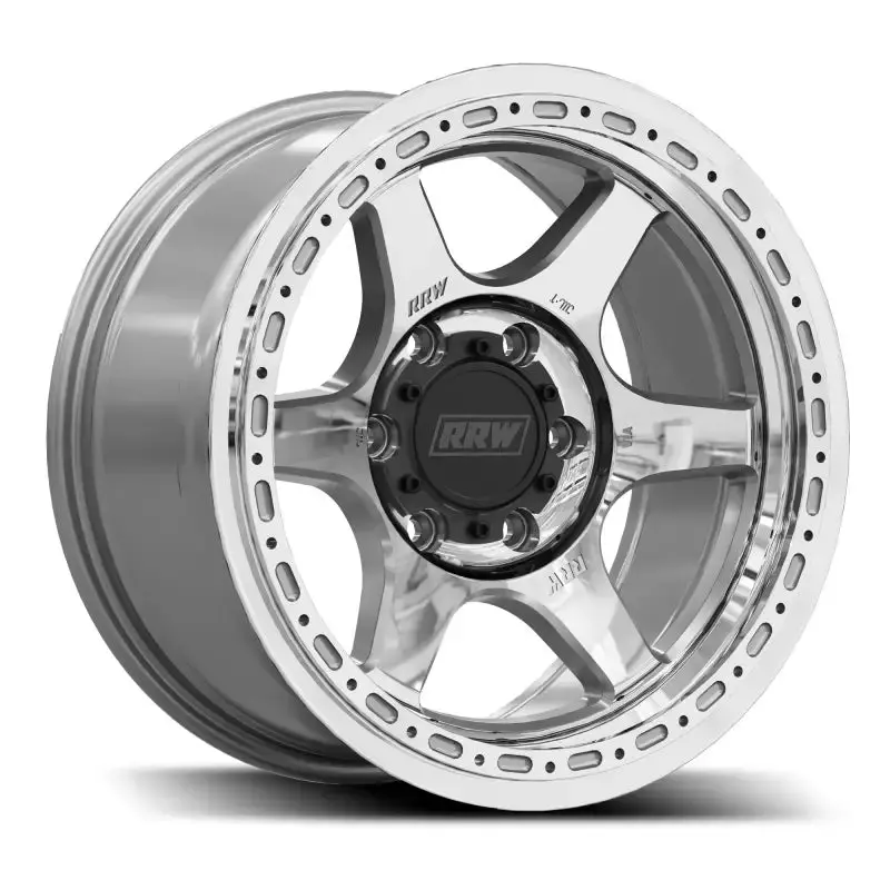 Rr2-H Flow Formed 17X8.5 Hybrid Beadlock | Brushed Aluminum 1