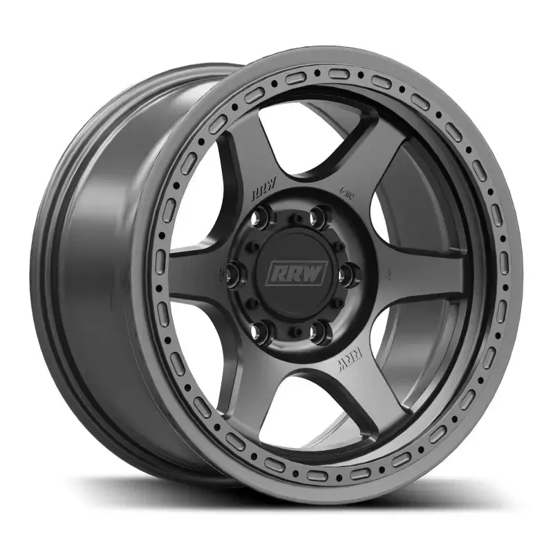 Rr2-H Flow Formed 17X8.5 Hybrid Beadlock | Matte Gunmetal 1