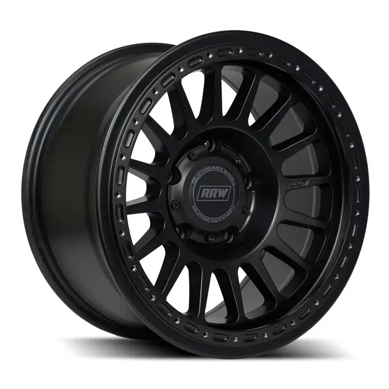Rr6-H 17X8.5 Hybrid Beadlock | Matte Black 1