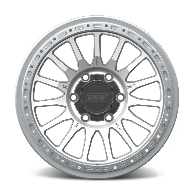 Rr7-H Flow Formed Hybrid Beadlock Wheel | Brushed Aluminum 2