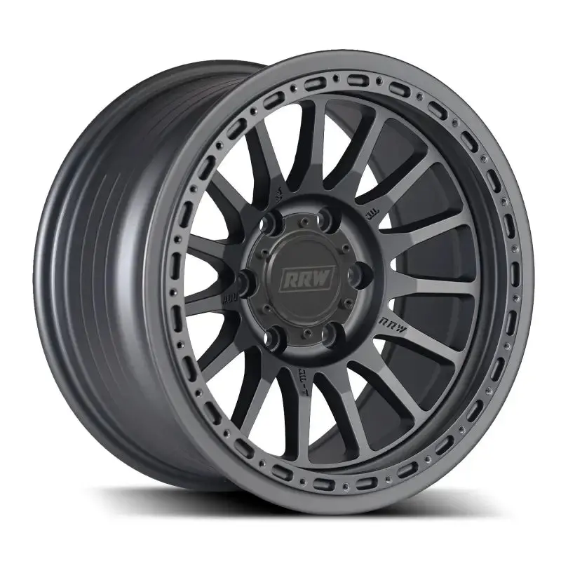 Rr7-H Flow Formed Hybrid Beadlock Wheel | Matte Gunmetal 1