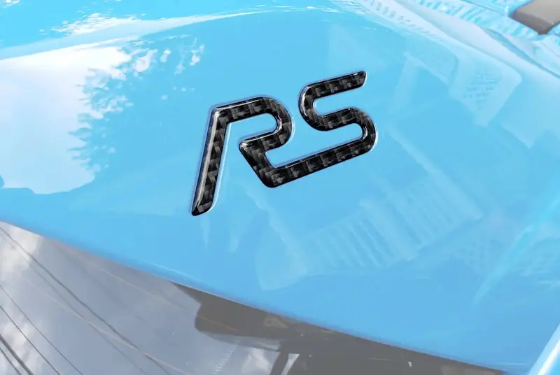 "Rs" Spoiler Letter Inserts Fits 2016-2018 Ford Focus Rs 1