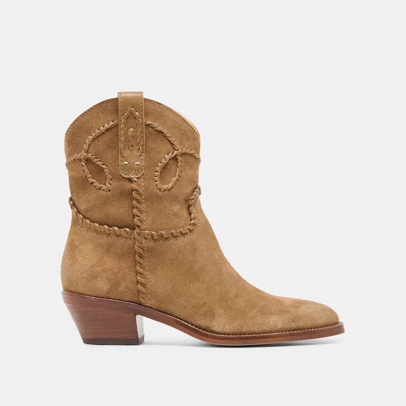 Rudo Boots Lt Brown Suede 1