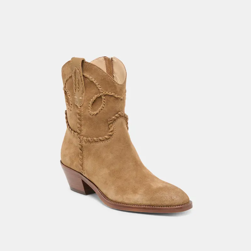 Rudo Boots Lt Brown Suede 2