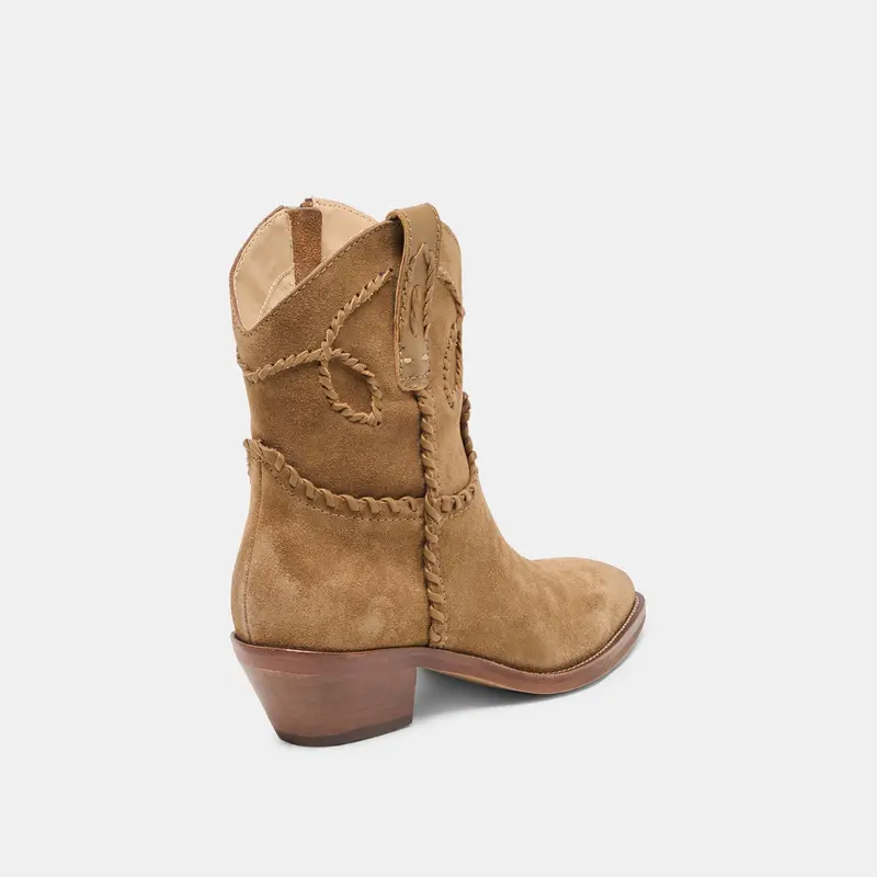 Rudo Boots Lt Brown Suede 3