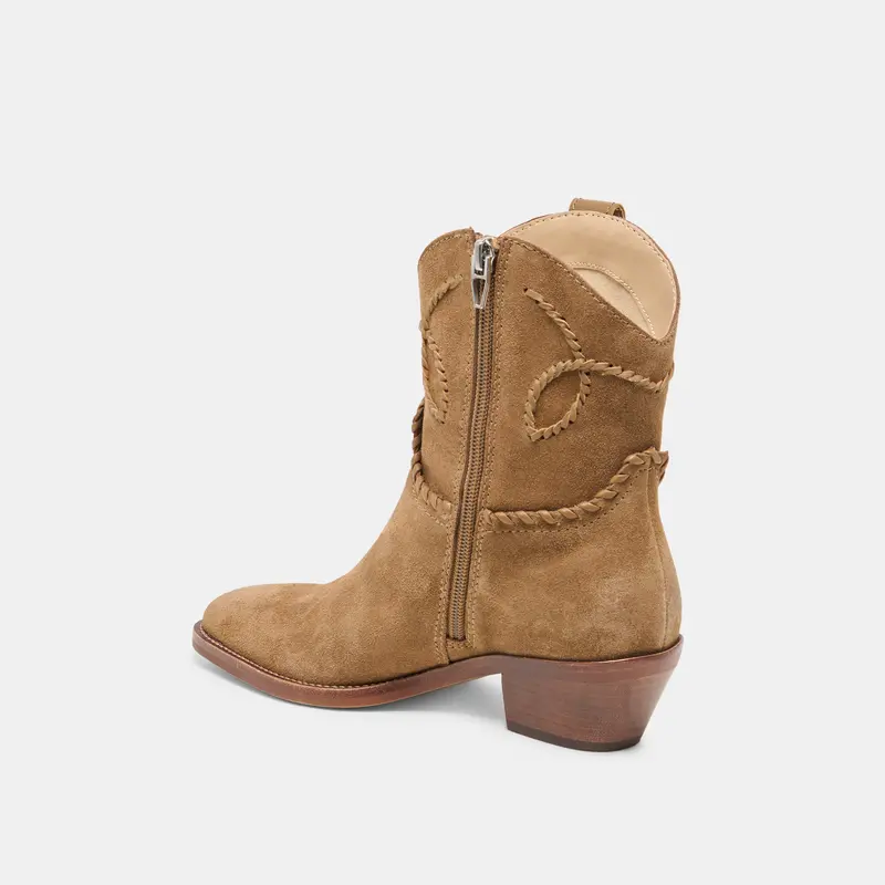 Rudo Boots Lt Brown Suede 5