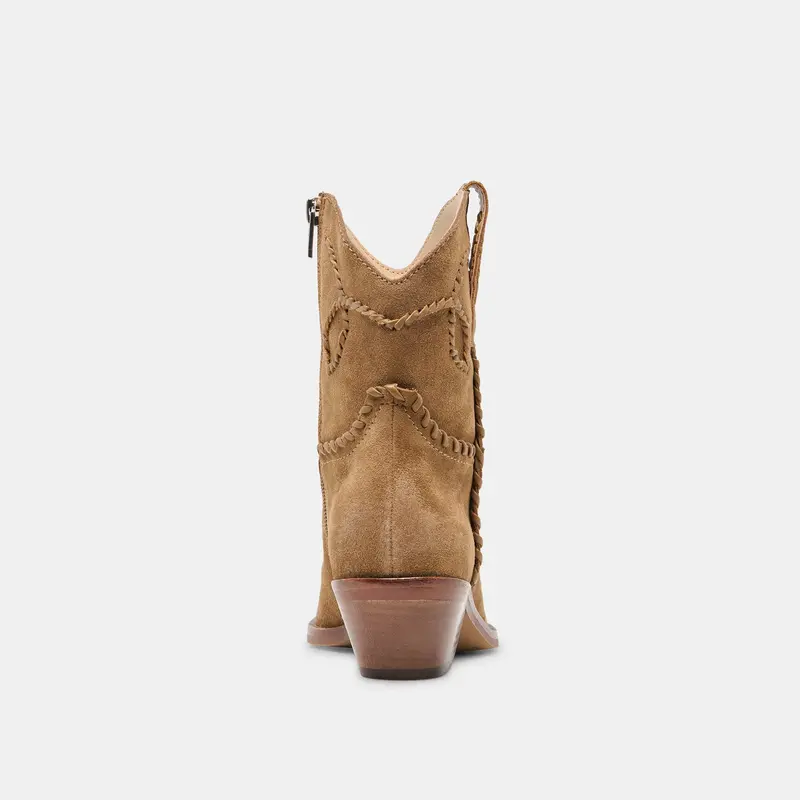 Rudo Boots Lt Brown Suede 7