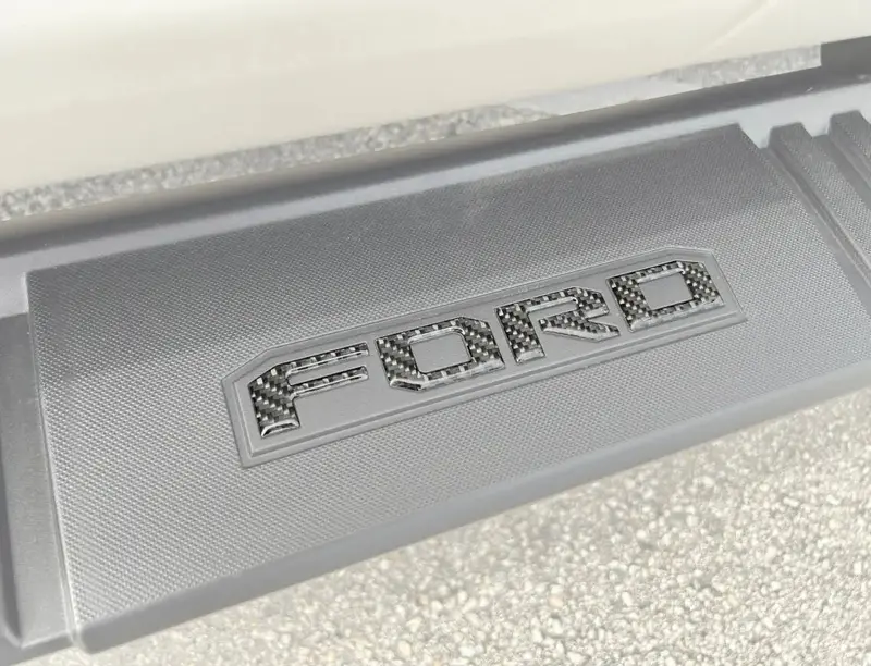Running Board Letters Fits 2023-2026 Ford Super Duty & F-150 Crew Cab 1