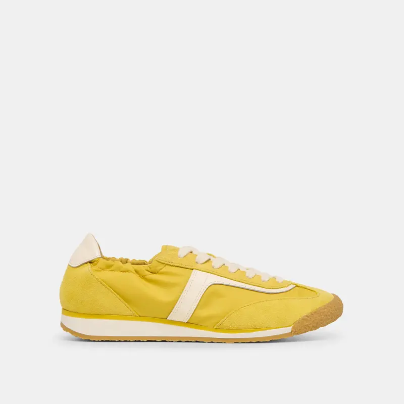 Sariya Sneakers Yellow Nylon 1